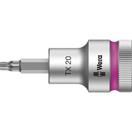 Cle a cliquet WERA 8767 C HF Torx T20 Longueur 60,0mm traction 12,7mm (1/2")