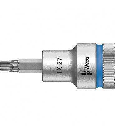 Cle a cliquet WERA 8767 C HF Torx T27 Longueur 60,0mm traction 12,7mm (1/2")