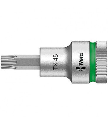 Cle a cliquet WERA 8767 C HF Torx T45 Longueur 60,0mm traction 12,7mm (1/2")