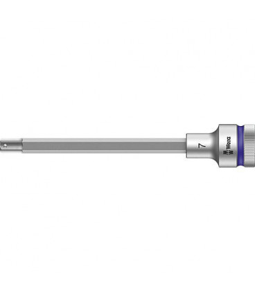 Cle a cliquet WERA 8740 C HF six pans femelle 7mm L : 140,0mm traction 12,7mm (1/2")