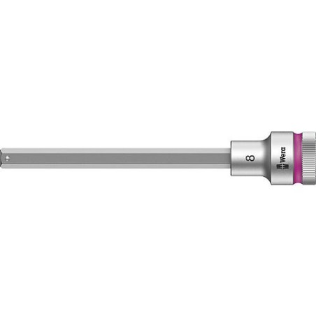 Cle a cliquet WERA 8740 C HF six pans femelle 8mm L : 140,0mm traction 12,7mm (1/2")