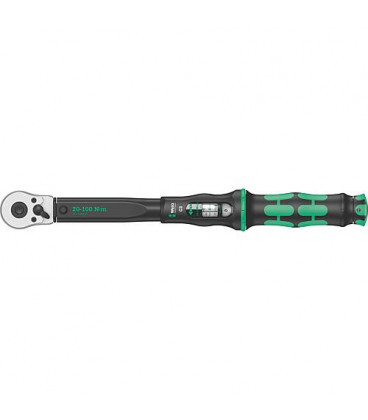 Cle dynamometrique WERA Click-Torque C2 traction 12,7mm (1/2")