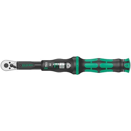 Cle dynamometrique WERA Click-Torque A6 traction 6,3mm (1/4") embout