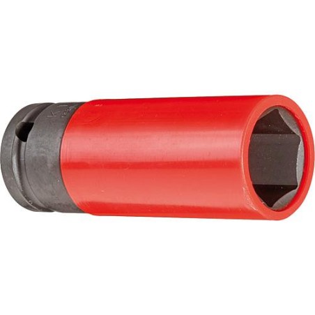 Douille GEDORE red 1/2", longueur 85mm, 21 mm avec cosse