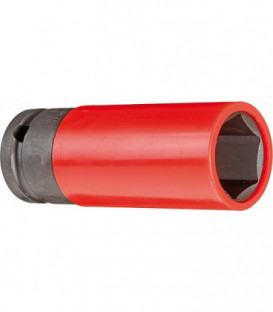 Douille GEDORE red 1/2", longueur 85mm, 21 mm avec cosse