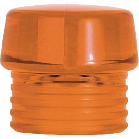 Embout percusion, orange transparent pour Safety massette plastique Type 831-8, diam. 60 MM