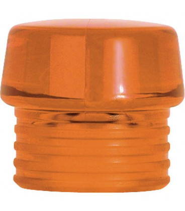 Embout percusion, orange transparent pour Safety massette plastique Type 831-8, diam. 50 MM