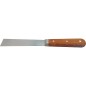 Spatule peintre 25 mm, Haromac passage, lame conique, INOX, Bois de rose