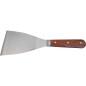 Spatule de peintre 100 mm, Haromac passage, lame conique, INOX Bois de rose