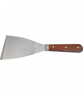 Spatule peintre 60 mm, Haromac passage, lame conique, INOX Bois de rose