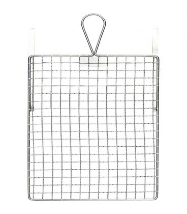 Grille egouttoir avec oeillet 26 x 30 cm acier zingue