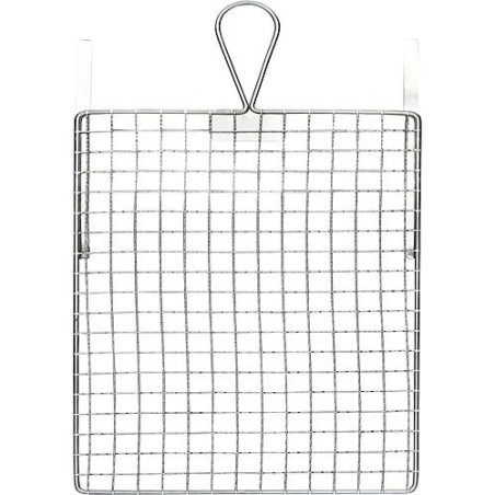 Grille egouttoir avec oeillet 26 x 30 cm acier zingue