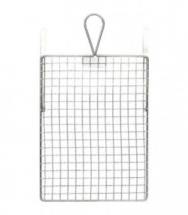 Grille egouttoir avec oeillet 20 x 30 cm acier zingue