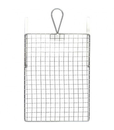 Grille egouttoir avec oeillet 20 x 30 cm acier zingue