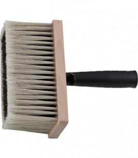 Brosse a encoler 170 x 170 mm, corps en bois Brosse synth.