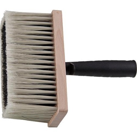 Brosse a encoler 170 x 170 mm, corps en bois Brosse synth.