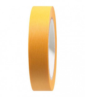 Ruban adhesif papier jaune 30 jours, UV 80° Int. et ext. 25mm x 50 m