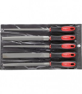 Set de limes GEDORE red 5 pieces en sac plastique