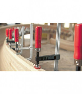 Bessey serre-joint en fonte malleable avec manche en bois 120x60mm Type TG12