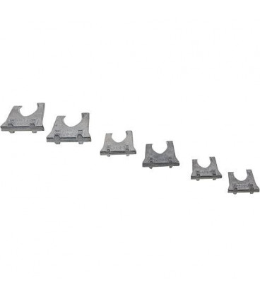 Set de clavettes a griffes 6 pcs par 2 clavettes D 2-3-4