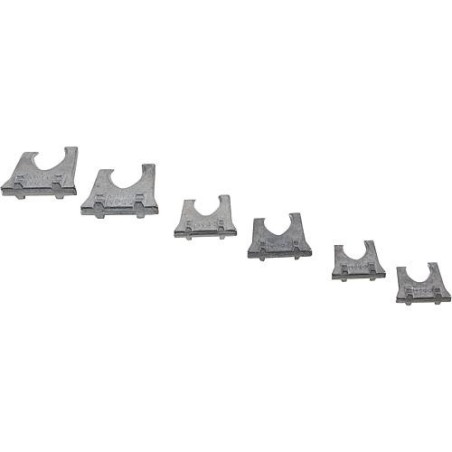 Set de clavettes a griffes 6 pcs par 2 clavettes D 2-3-4