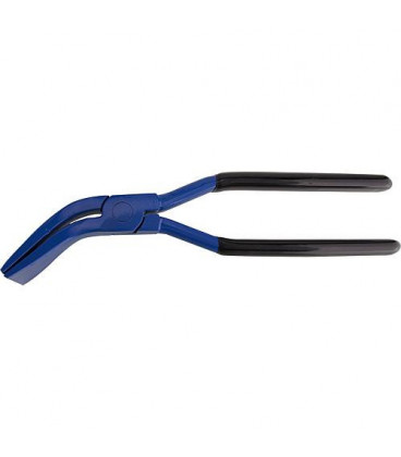 Pince a sertir, 45° coude, forgee, laquee largeur de machoire 60mm / L  :  280 mm