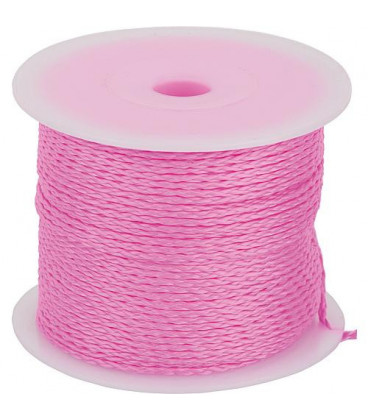 corde de macon rose 2mmx100m fluorescent