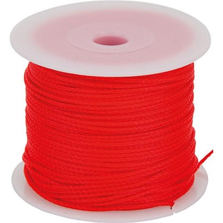 corde de macon rouge 2mmx100m