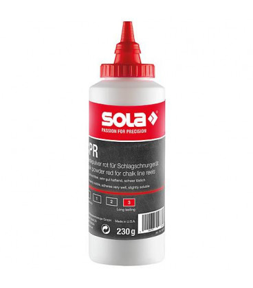 Craie pour cordeau-traceur Sola rouge, 230g