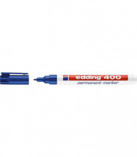 Marqueur Permanentmarker 400 bleu largeur de trait 1 mm pointe ronde