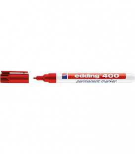 Marqueur Permanentmarker 400 rouge largeur de trait 1 mm pointe ronde