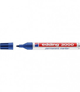 Marqueur Permanentmarker 3000 bleu largeur de trait 1,5 - 3 mm pointe ronde