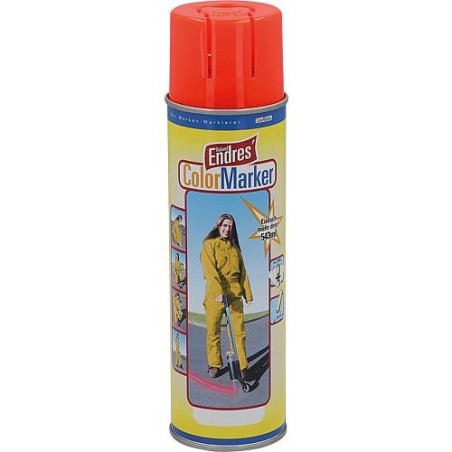 Spray de marquage rouge Spray de 543ml