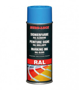 Spray couleur RAL 5010 bleu gentiane mat, 400 ml