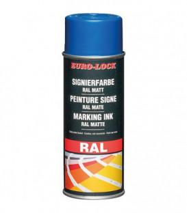 Spray couleur RAL 5010 bleu gentiane mat, 400 ml