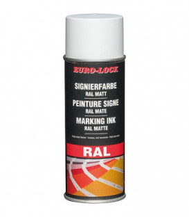 Spray couleur RAL 9010 blanc mat, 400 ml