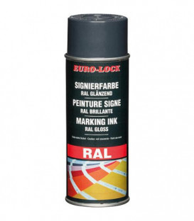 Spray couleur RAL 3000 rouge feu mat, 400 ml