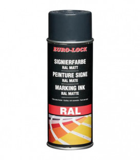 Spray couleur RAL 3000 rouge feu mat, 400 ml