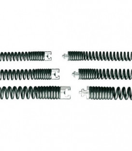 Spirale de deboucheur 8 mm Longueur 7,5 mm pour tube diam. 10-50 (75) mm