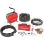 Deboucheur de canalisation R600 basique avec spirales 16+22 mm / kit outillage *BG*