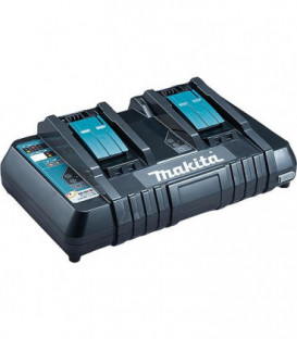 Chargeur de piles double MAKITA 14,4 - 18,0V jusqu'a max. 5,0Ah 196933-6