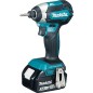 Perceuse a percussion sans fil MAKITA DTD153RTJ 18V avec 2x batteries 5,0 Ah et chargeur