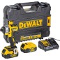 Visseuse a percussion sans fil DeWALT DCF887P2 18V, insert 1/4", avec 2x 5,0 Ah batterie+chargeur