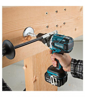 Perceuse a percussion sans fil MAKITA DHP481RTJ avec 2x batteries 5,0 Ah et chargeur