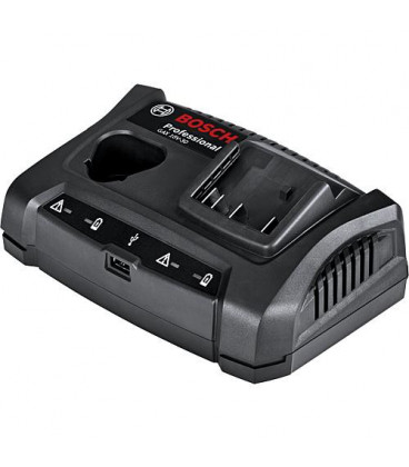 Chargeur double BOSCH GAX 18V-30 pour 12V batterie enfichable et 18V batterie glissant