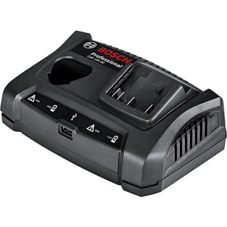 Chargeur double BOSCH GAX 18V-30 pour 12V batterie enfichable et 18V batterie glissant