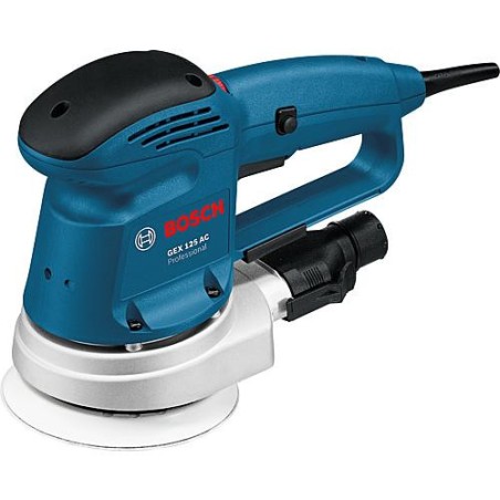 Ponceuse excentrique BOSCH GEX 125 AC, 340 Watts diam. 125mm