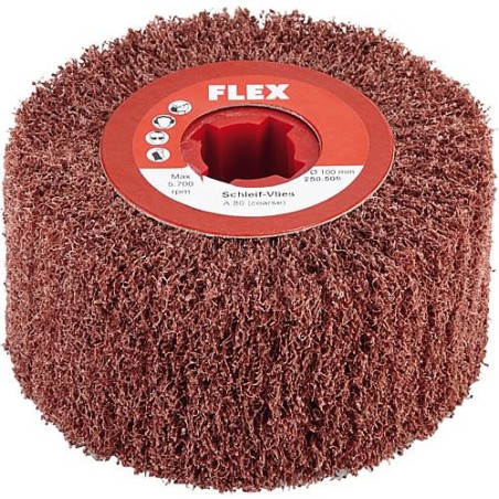 Toile a polir FLEX diam. 100 x 100 mm, grain 400