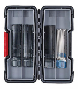 Kit Lames scie sauteuse BOSCH® 40 pc. pr decoupe du metal et bois