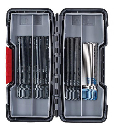 Kit Lames scie sauteuse BOSCH® 40 pc. pr decoupe du metal et bois